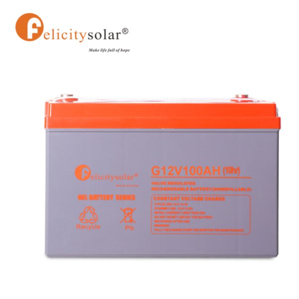 Felicity Solar 12V 100Ah Gel Deep Cycle Battery - Image 2
