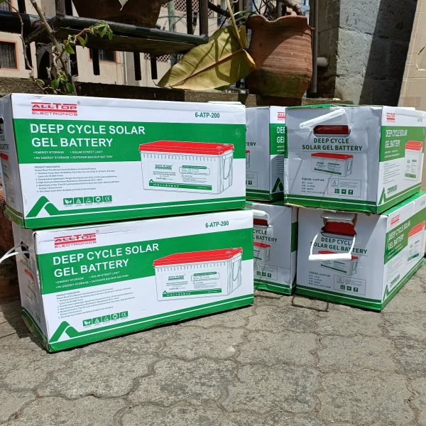 12V 200Ah Ranktop Gel Deep Cycle Battery