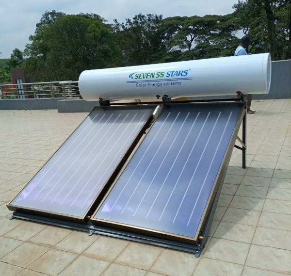 Seven SS 300L White Flat-Plate High-Pressure Solar Water Heater - Image 2