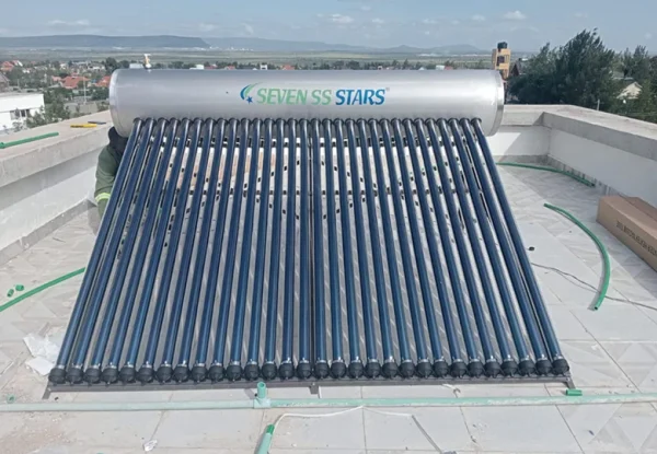 Seven SS 350L Stainless Pressure Heat-Pipe Solar Water Heater - Image 2