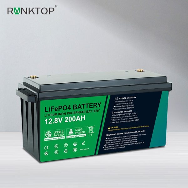 12.8V 200Ah Lithium Battery