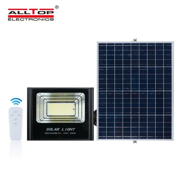 100W solar floodlight