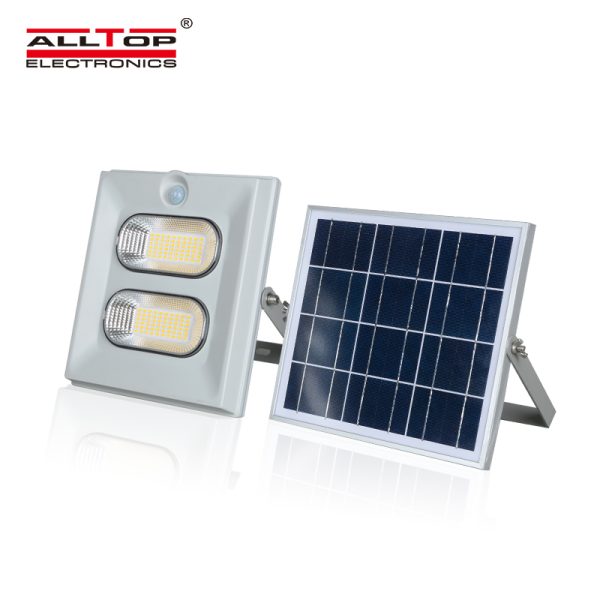 Alltop 100W Solar Floodlight with Motion Sensor - Image 2